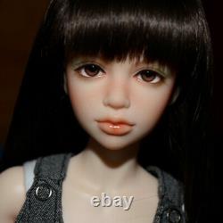 1/4 BJD Doll Female Bare Resin Ball Jointed Doll with Eyes Face Makeup Toy Gift