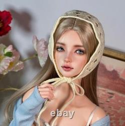 1/4 BJD Doll Handmade DIY Female Mari Light Tan Color A3-Free Face Make UP+Eyes