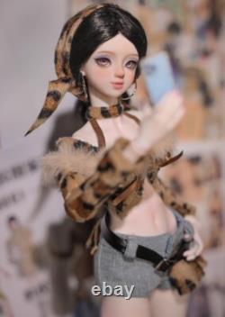 1/4 BJD Doll Handmade Resin Girl Rou E-Free Face Make UP+Free Eyes