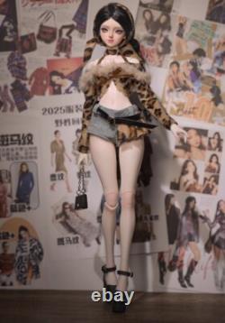 1/4 BJD Doll Handmade Resin Girl Rou E-Free Face Make UP+Free Eyes