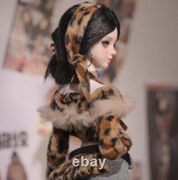 1/4 BJD Doll Handmade Resin Girl Rou E-Free Face Make UP+Free Eyes