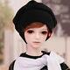 1/4 Bjd Doll Handsome Boy Male Body Ball Jointed Dolls Eyes Face Makeup Hair Set