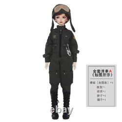 1/4 BJD Doll Handsome Boy Male Pilot Resin Joints Eyes Face Up Outfits Girl Gift