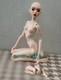 1/4 Bjd Doll Popovy Sister Cherry Little Tawny Owl Peewit Free Face Make Up Eyes
