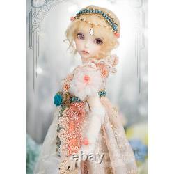 1/4 BJD Doll Resin Ball Jointed Dolls with Eyes Face Makeup Figure Girl Toys Gift