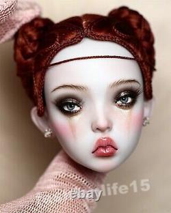 1/4 BJD Doll Russian Girl Jointed Dolls with Eyes Face Makeup Resin Figure Toys