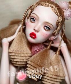 1/4 BJD Doll Russian Girl Jointed Dolls with Eyes Face Makeup Resin Figure Toys