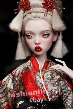 1/4 BJD Doll Russian Girl Jointed Dolls with Eyes Face Makeup Resin Figure Toys