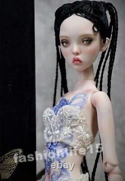 1/4 BJD Doll Russian Girl Jointed Dolls with Eyes Face Makeup Resin Figure Toys