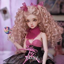 1/4 BJD Doll SD Bare Ball Jointed Doll Resin Sexy Girl Handmade Birthday Gift