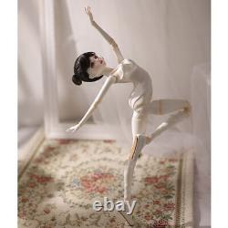 1/4 BJD Doll SD Resin Joint Ballet Dancer Eyes Wigs Clothes FULL SET Face Makeup