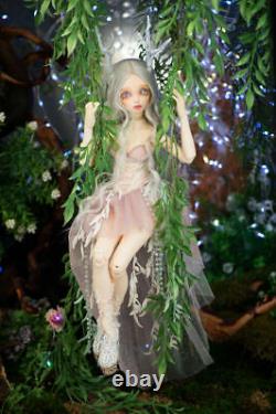 1/4 BJD Dolls Ball Jointed Girl Eyes Makeup Wig Clothes Bare Body/Full Set Gift