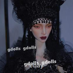 1/4 BJD Dolls Girl Supermodel Nude Resin Doll + Eyes + Face Makeup Toys Gift I