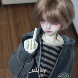 1/4 BJD Dolls Resin Jointed Boy with Face Makeup Eyes Handmade Girl Collect Gift