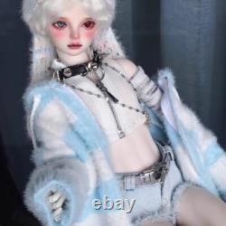 1/4 BJD Dolls Resin Jointed Boy with Face Makeup Eyes Handmade Girl Collect Gift