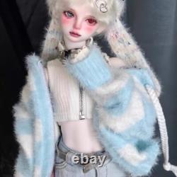 1/4 BJD Dolls Resin Jointed Boy with Face Makeup Eyes Handmade Girl Collect Gift