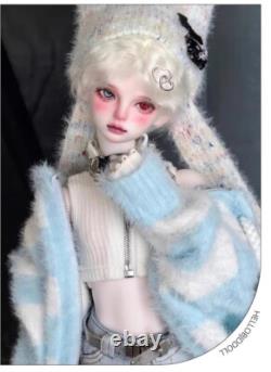1/4 BJD Dolls Resin Jointed Boy with Face Makeup Eyes Handmade Girl Collect Gift