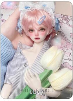 1/4 BJD Dolls Resin Jointed Boy with Face Makeup Eyes Handmade Girl Collect Gift