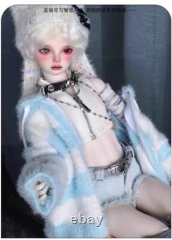 1/4 BJD Dolls Resin Jointed Boy with Face Makeup Eyes Handmade Girl Collect Gift