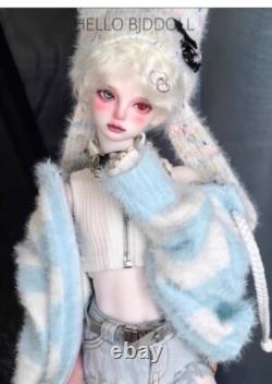 1/4 BJD Dolls Resin Jointed Boy with Face Makeup Eyes Handmade Girl Collect Gift