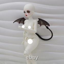 1/4 BJD Woman with Wings Resin SD Ball Jointed Dolls Female Face Makeup Eyes