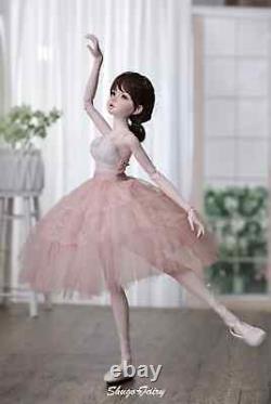 1/4 Handmade Resin BJD SD Ball Joint Dolls Women Girl Gift Pearl 18 Full Set