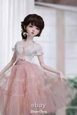 1/4 Handmade Resin BJD SD Ball Joint Dolls Women Girl Gift Pearl 18 Full Set