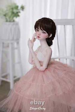 1/4 Handmade Resin BJD SD Ball Joint Dolls Women Girl Gift Pearl 18 Full Set