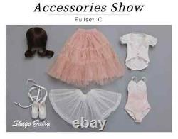 1/4 Handmade Resin BJD SD Ball Joint Dolls Women Girl Gift Pearl 18 Full Set