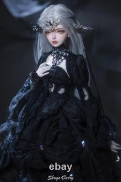 1/4 Handmade Resin BJD SD Ball Joint Dolls Women Girl Gift Sylvi 18 Full Set