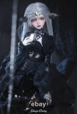 1/4 Handmade Resin BJD SD Ball Joint Dolls Women Girl Gift Sylvi 18 Full Set