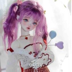 1/4 Pretty Girl Handmade BJD Doll SD Resin Joint Face Makeup Female Bare Doll