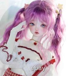 1/4 Pretty Girl Handmade BJD Doll SD Resin Joint Face Makeup Female Bare Doll