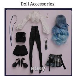 1/4 Resin BJD Doll SD Ball Joint Doll Girl Women Full Set Modern Fashion Campus