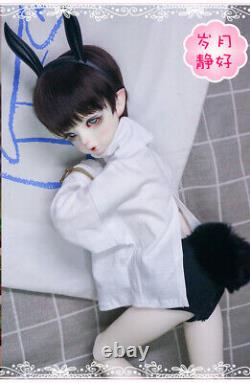 1/6 BJD Doll FULL SET Girl Resin Ball Jointed Body Eyes Face Makeup Gift Toys