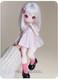 1/6 Bjd Doll Full Set Bear Girl Cartoon Eyes Face Makeup Wig Flexible Joint Gift