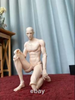 1/6 BJD Doll Male White Unpainted Body Nude Resin Figures Toys Gift