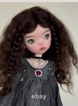 1/6 BJD Doll Resin Joint Full Set/Bare Doll Eyes Face Makeup Landoudou Girl Gift