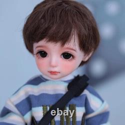 1/6 BJD Doll SD Boy Resin Body Ball Jointed Eye Face Makeup Wig Clothes Full Set