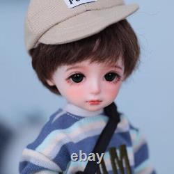 1/6 BJD Doll SD Boy Resin Body Ball Jointed Eye Face Makeup Wig Clothes Full Set