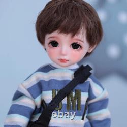 1/6 BJD Doll SD Boy Resin Body Ball Jointed Eye Face Makeup Wig Clothes Full Set