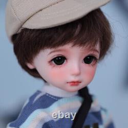 1/6 BJD Doll SD Boy Resin Body Ball Jointed Eye Face Makeup Wig Clothes Full Set