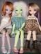 1/6 Bare Resin Bjd Doll Sd Girl Eyes Free Face Makeup Figures Toys Handmade Gift