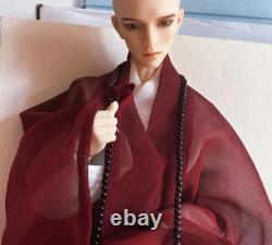 1/6 Bjd Doll Boy Face Make UP Eyes Resin Figures Toys Gift Xuanshan Zen