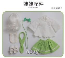 1/6 FULL SET Girl BJD Doll Resin Jointed Dolls Cartoon Eyes Face Make up Clothes