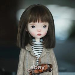 1/6 Full Set BJD Doll Jointed Face Make up Eyes Wig Clothes Landoudou Girl Gift