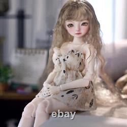 1/6 Resin BJD Doll SD Ball Joint Doll Pretty Girl Loungewear Gift Full Set Toy