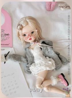 1/6 Resin Ball Joint BJD Doll Handmade Girl Gift with Face up + Eyes + Wigs Toy