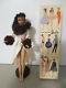 #1 Barbie Doll # 850 Brunette With Original T. M. Box And Stand