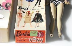# 1 PONYTAIL Barbie ALL ORIG. NEAR MINT Authentic! TM BOX BOOKLET (COMPLETE)
